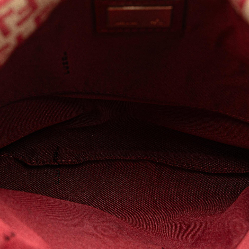 Fendi Zucchino Canvas Flap Crossbody