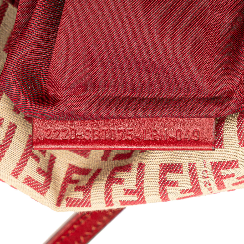 Fendi Zucchino Canvas Flap Crossbody