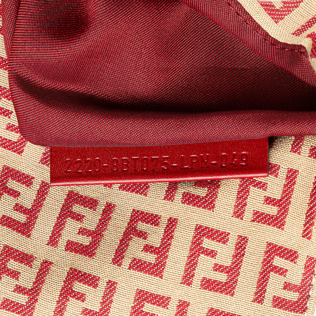 Fendi Zucchino Canvas Flap Crossbody