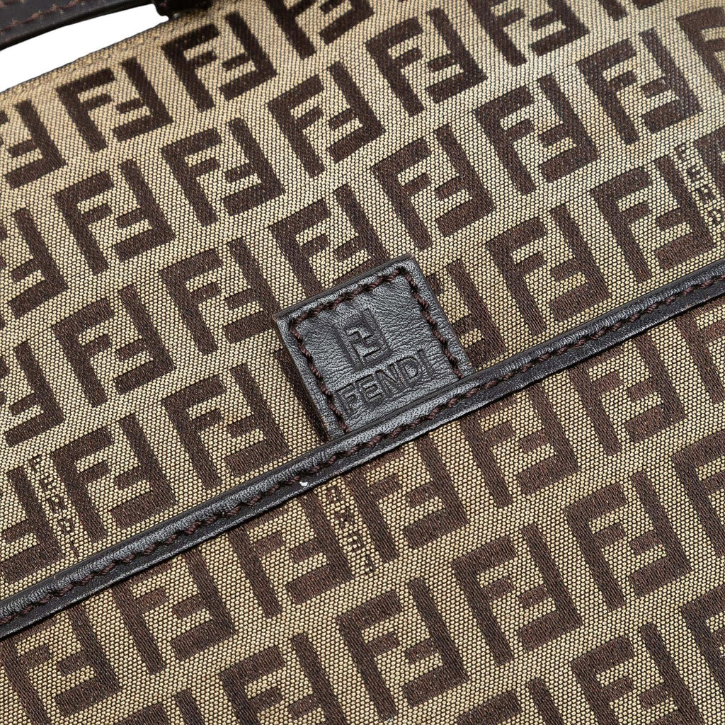 Fendi Zucchino Canvas Forever Crossbody