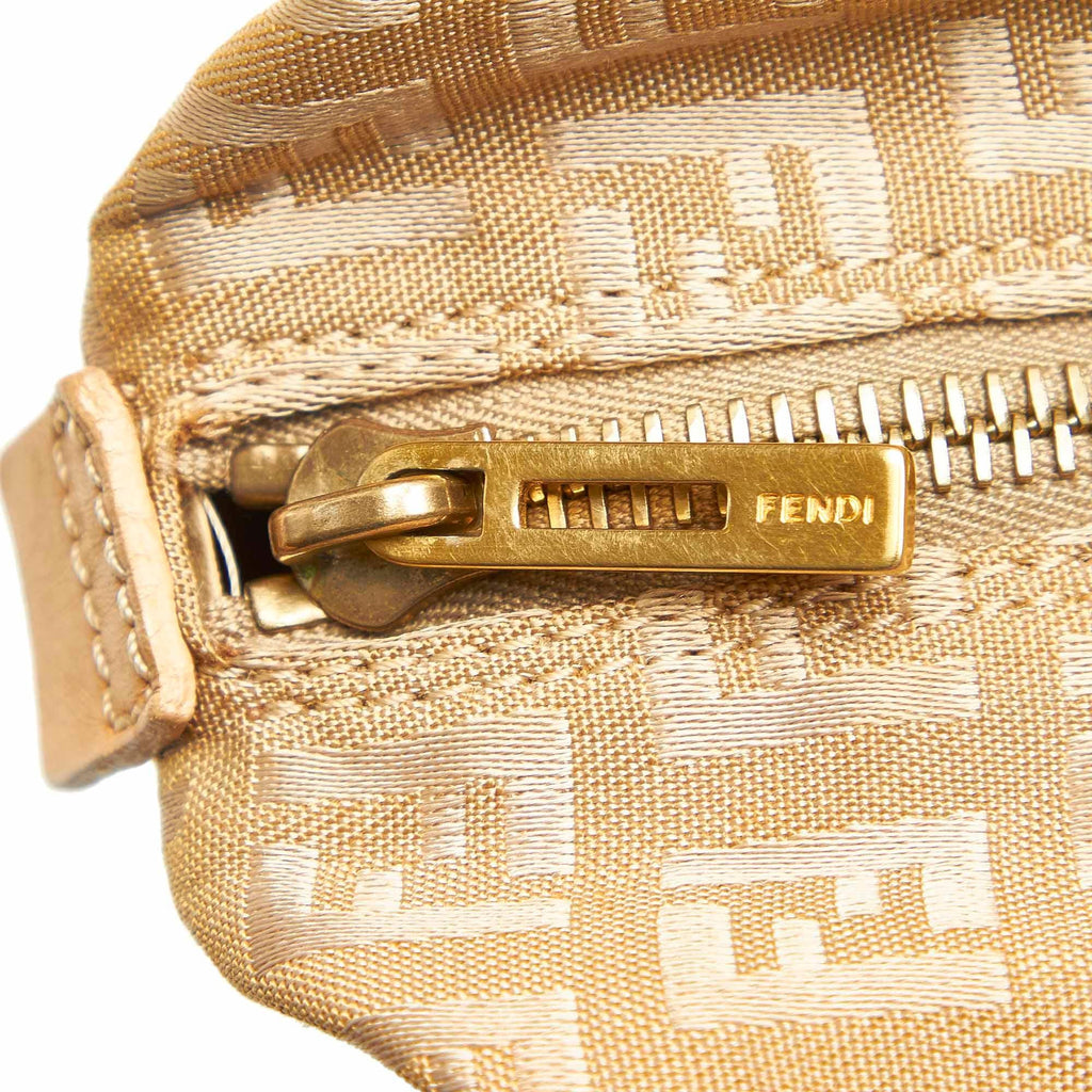 Fendi Zucchino Canvas Handbag (SHG-32352)