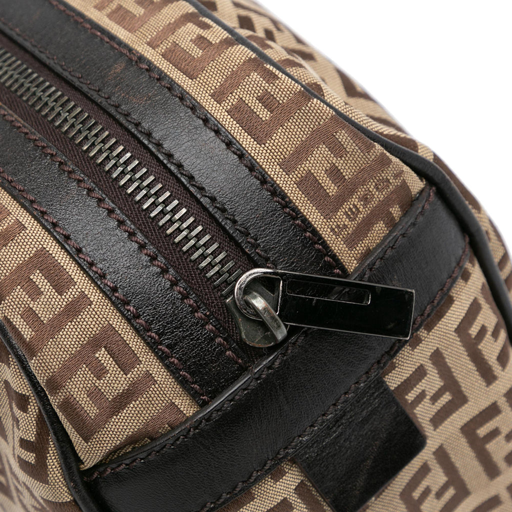 Fendi Zucchino Canvas Handbag
