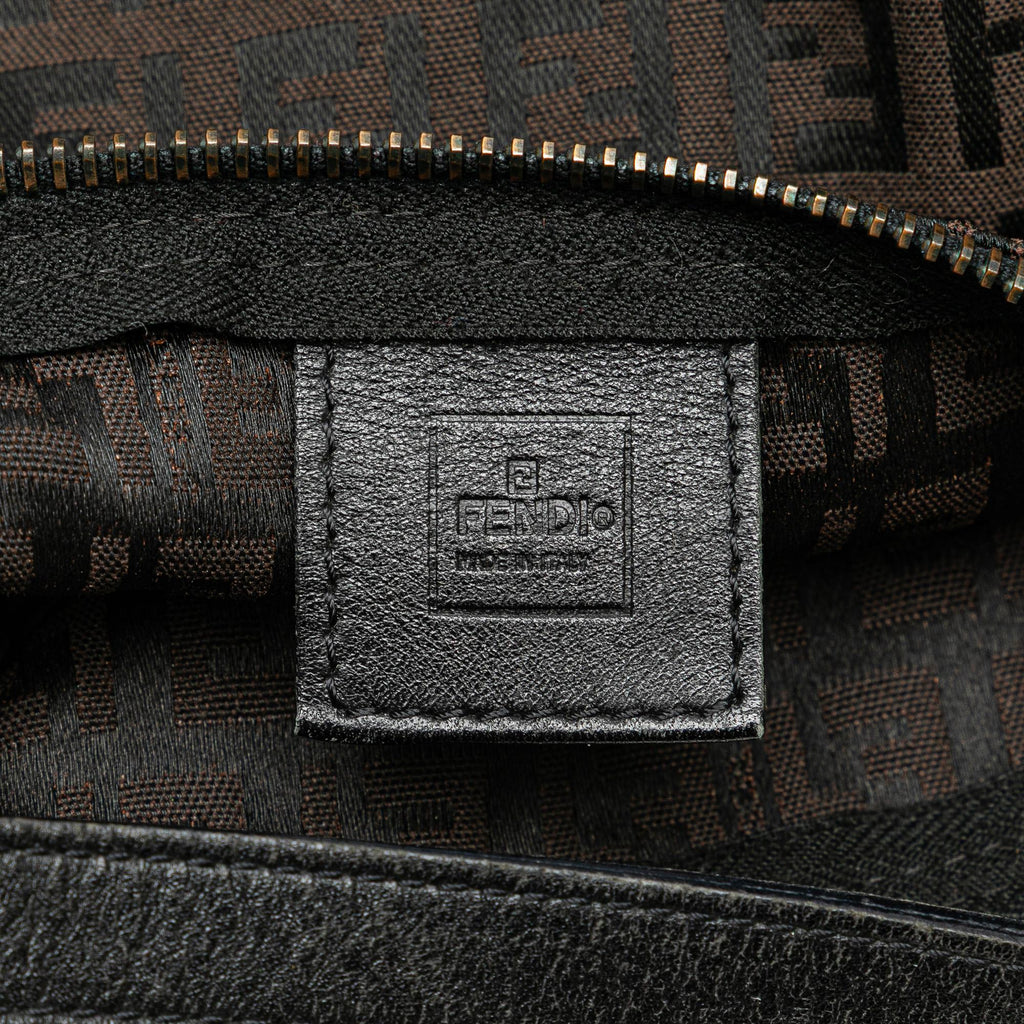Fendi Zucchino Canvas Handbag