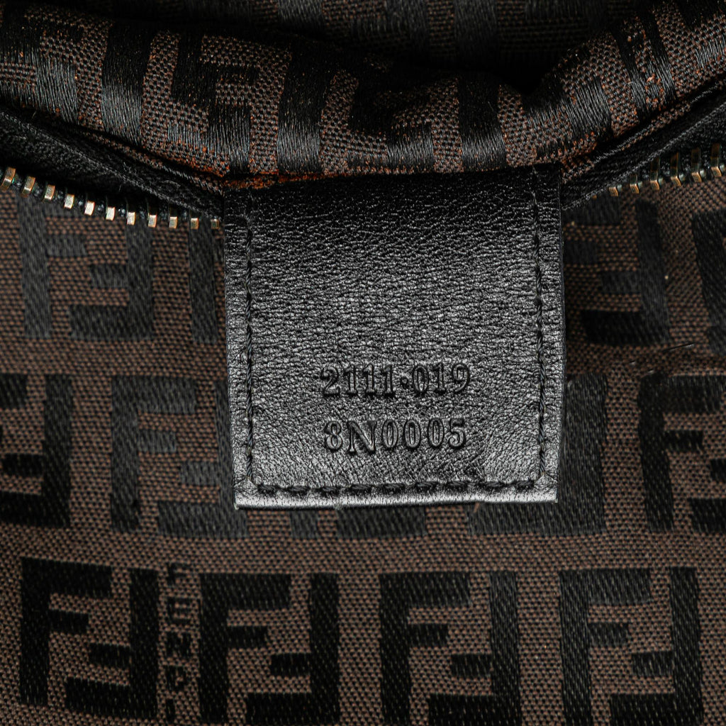 Fendi Zucchino Canvas Handbag