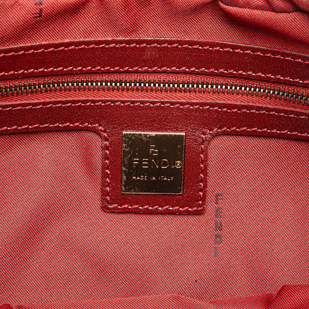 Fendi Zucchino Canvas Handbag