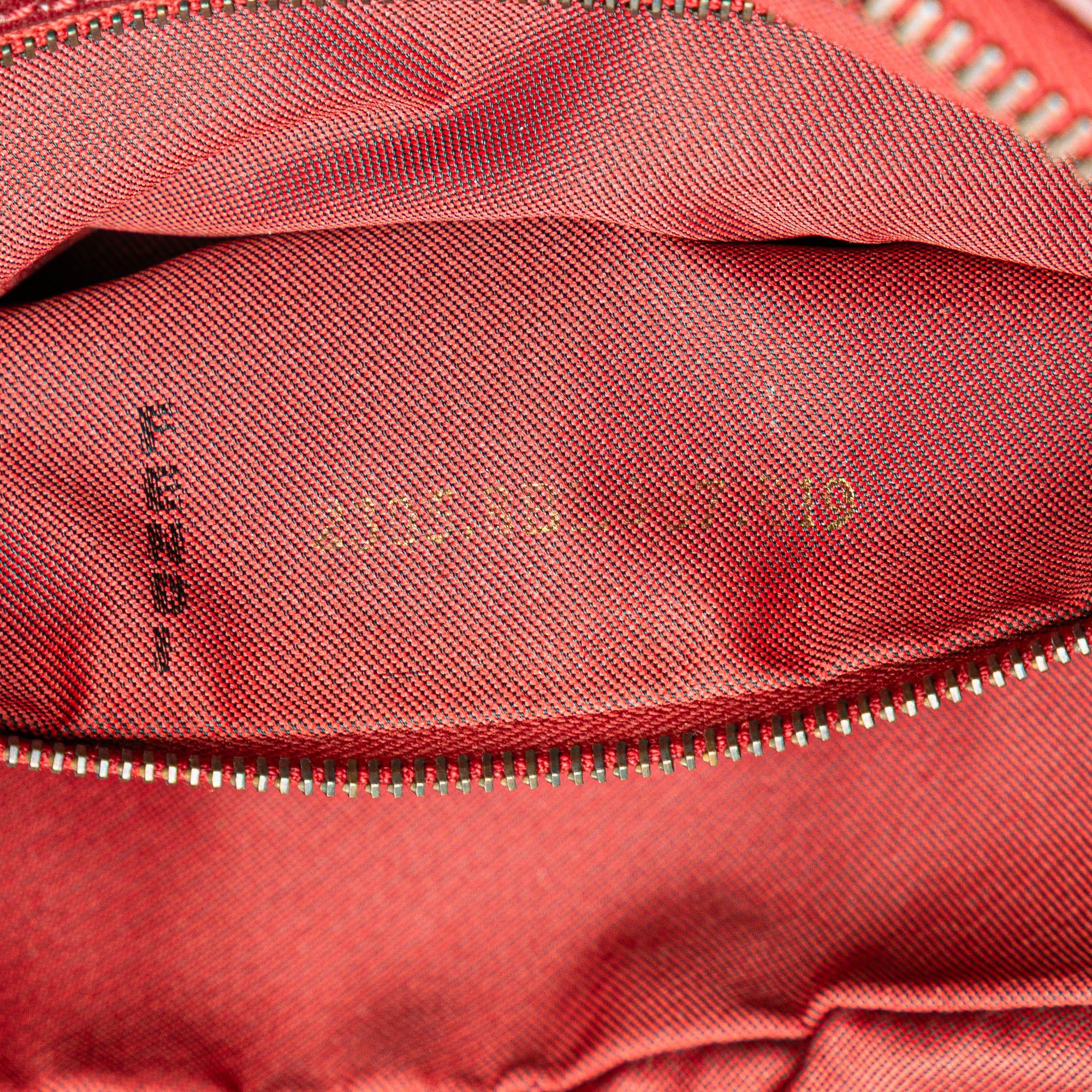 Fendi Zucchino Canvas Handbag