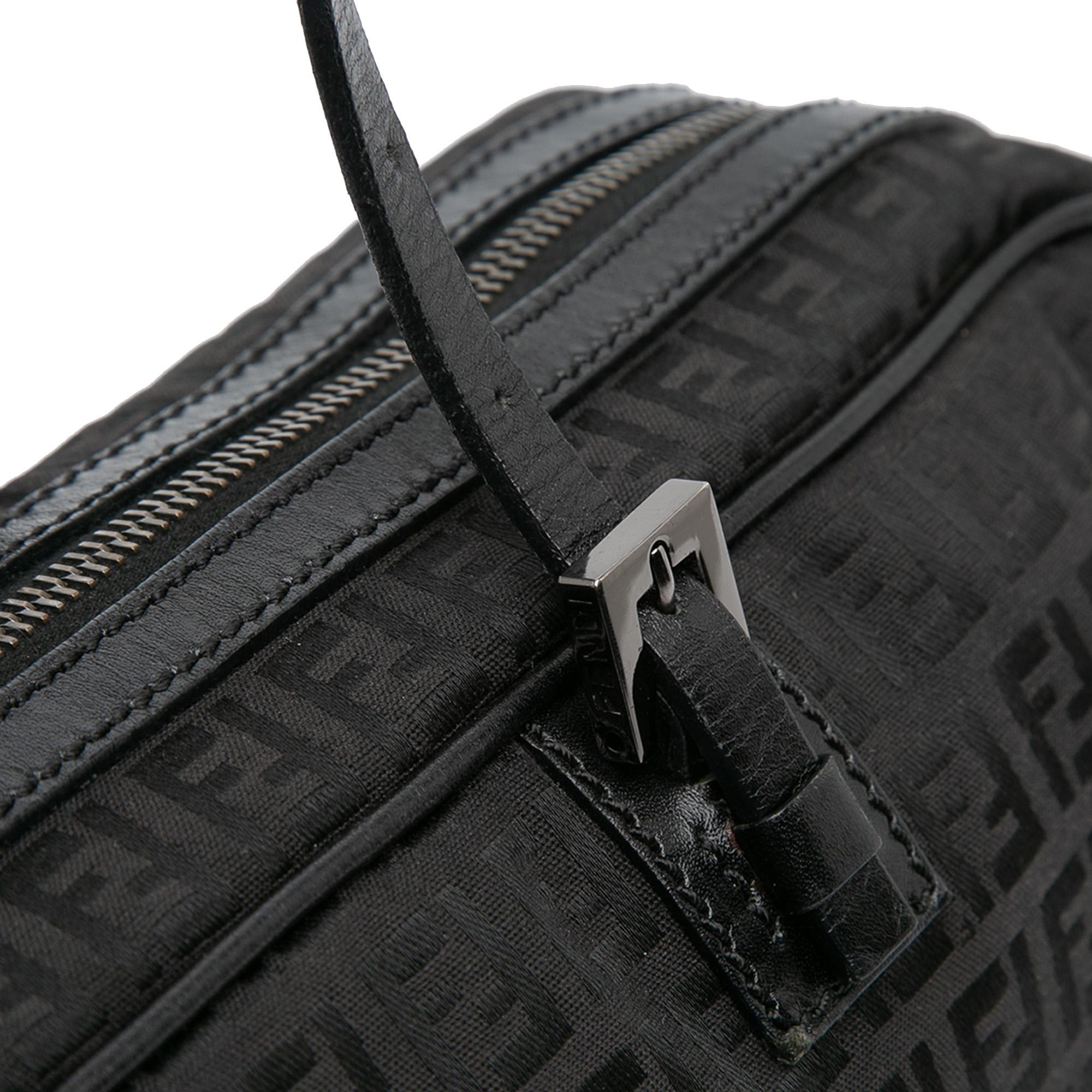 Fendi Zucchino Canvas Handbag