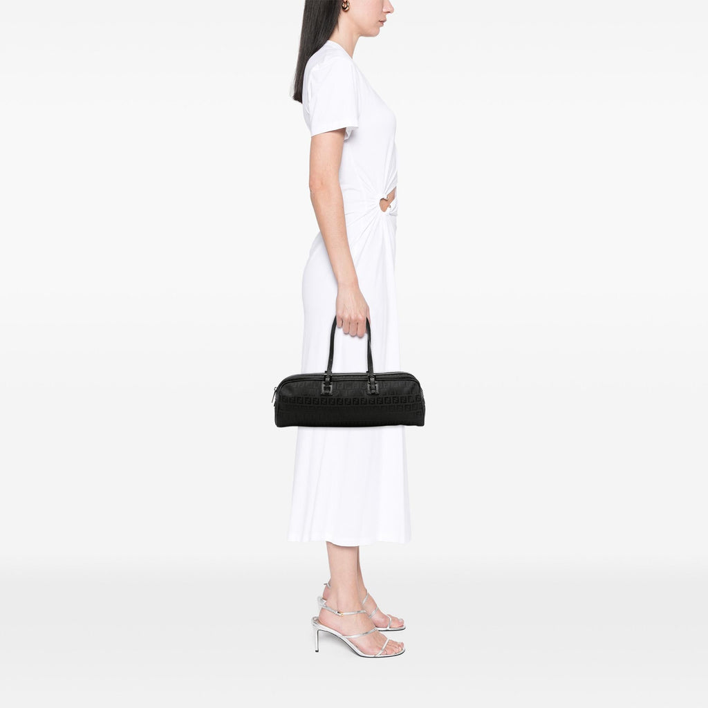 Fendi Zucchino Canvas Handbag