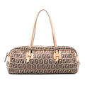 Fendi Zucchino Canvas Handbag
