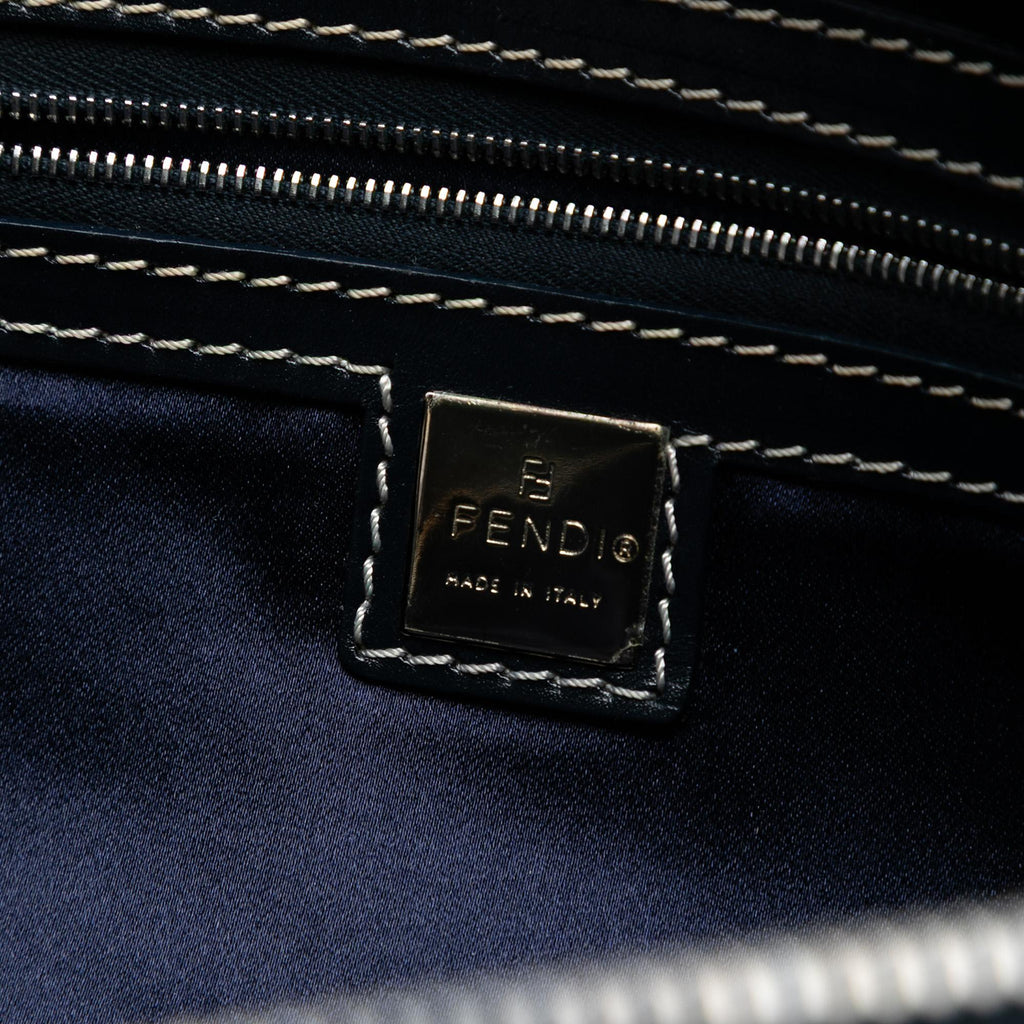 Fendi Zucchino Canvas Handbag