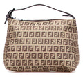 Fendi Zucchino Canvas Handbag