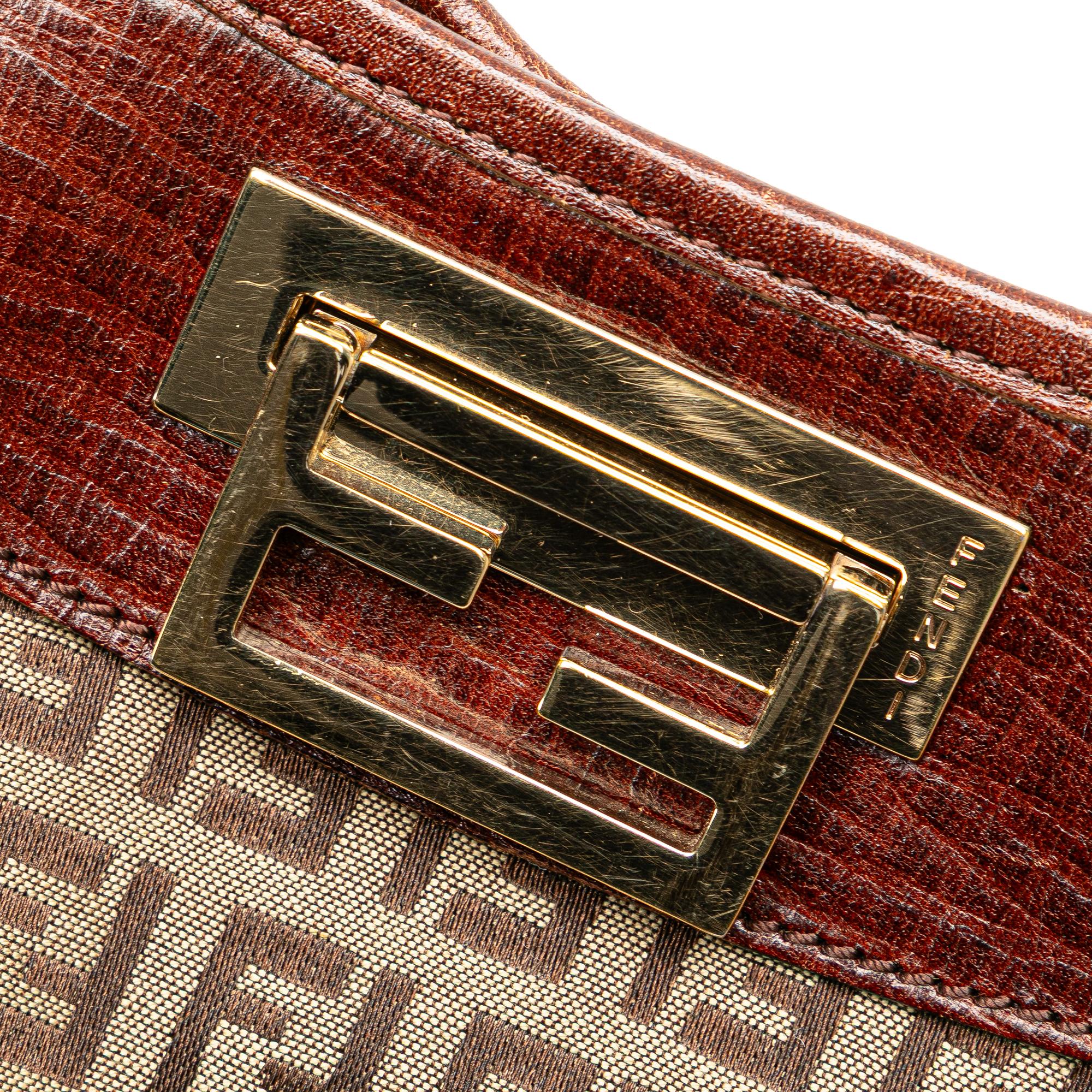 Fendi Zucchino Canvas Hobo