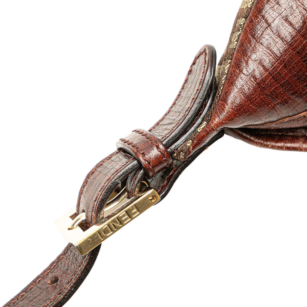 Fendi Zucchino Canvas Hobo
