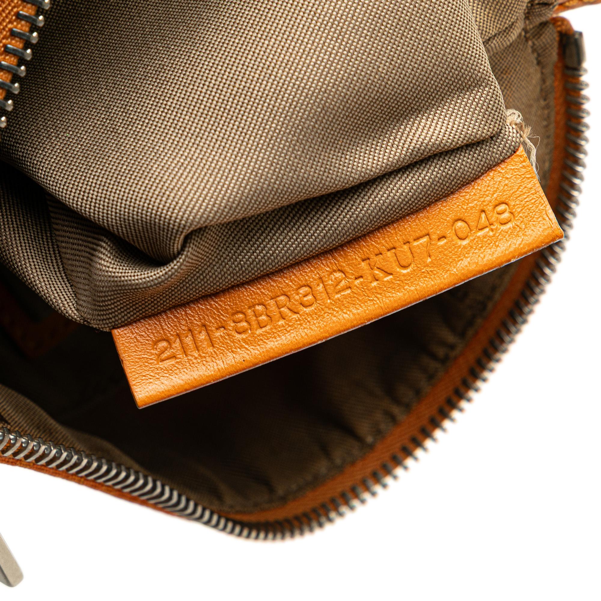 Fendi Zucchino Canvas Hobo