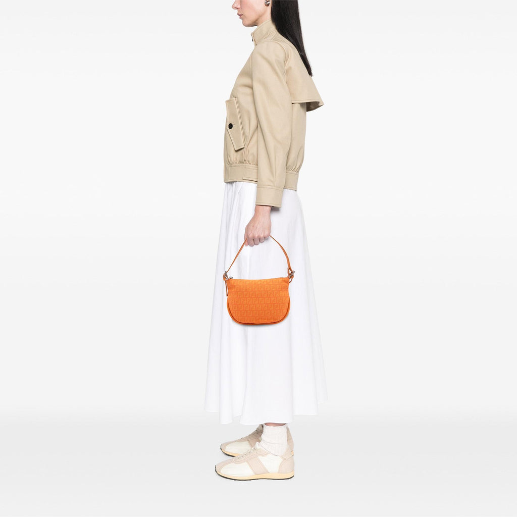Fendi Zucchino Canvas Hobo