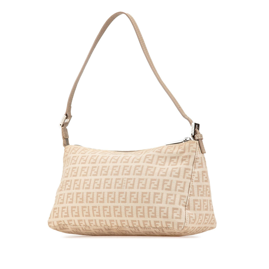 Fendi Zucchino Canvas Pochette (SHG-7BT27P)