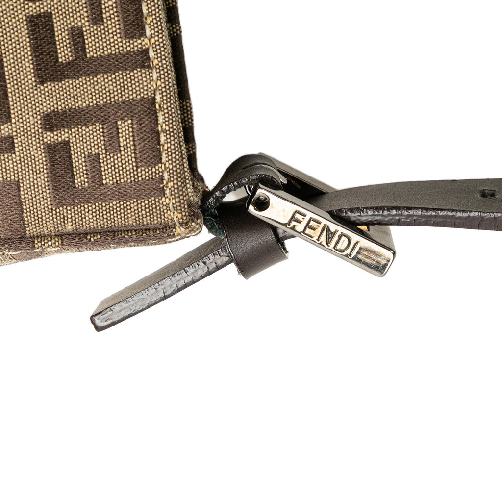 Fendi Zucchino Canvas Pochette