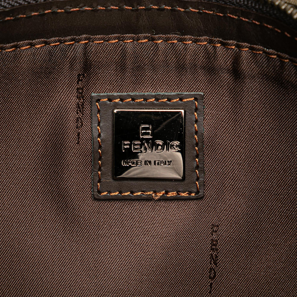 Fendi Zucchino Canvas Pochette