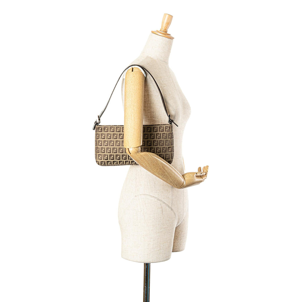 Fendi Zucchino Canvas Pochette
