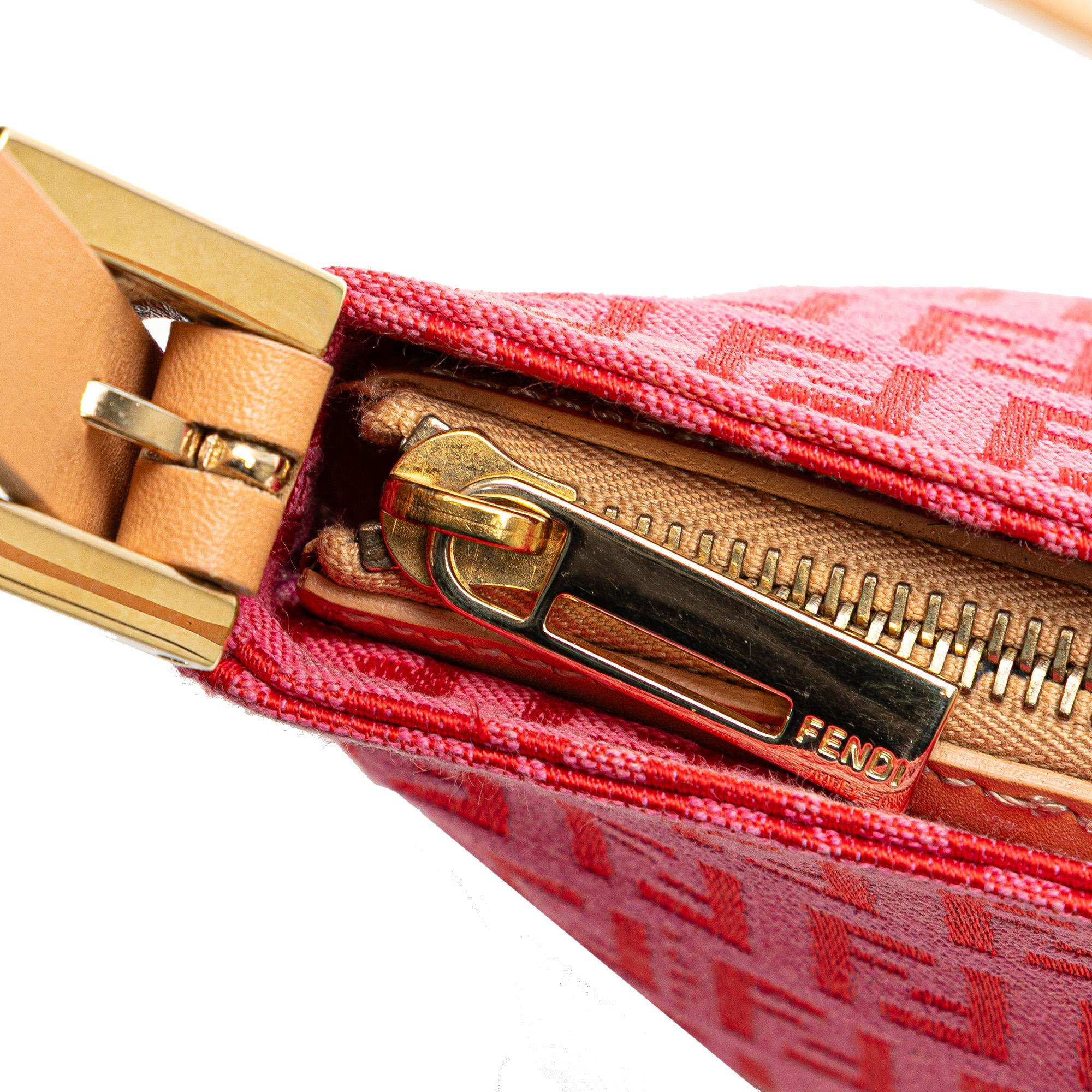 Fendi Zucchino Canvas Pochette