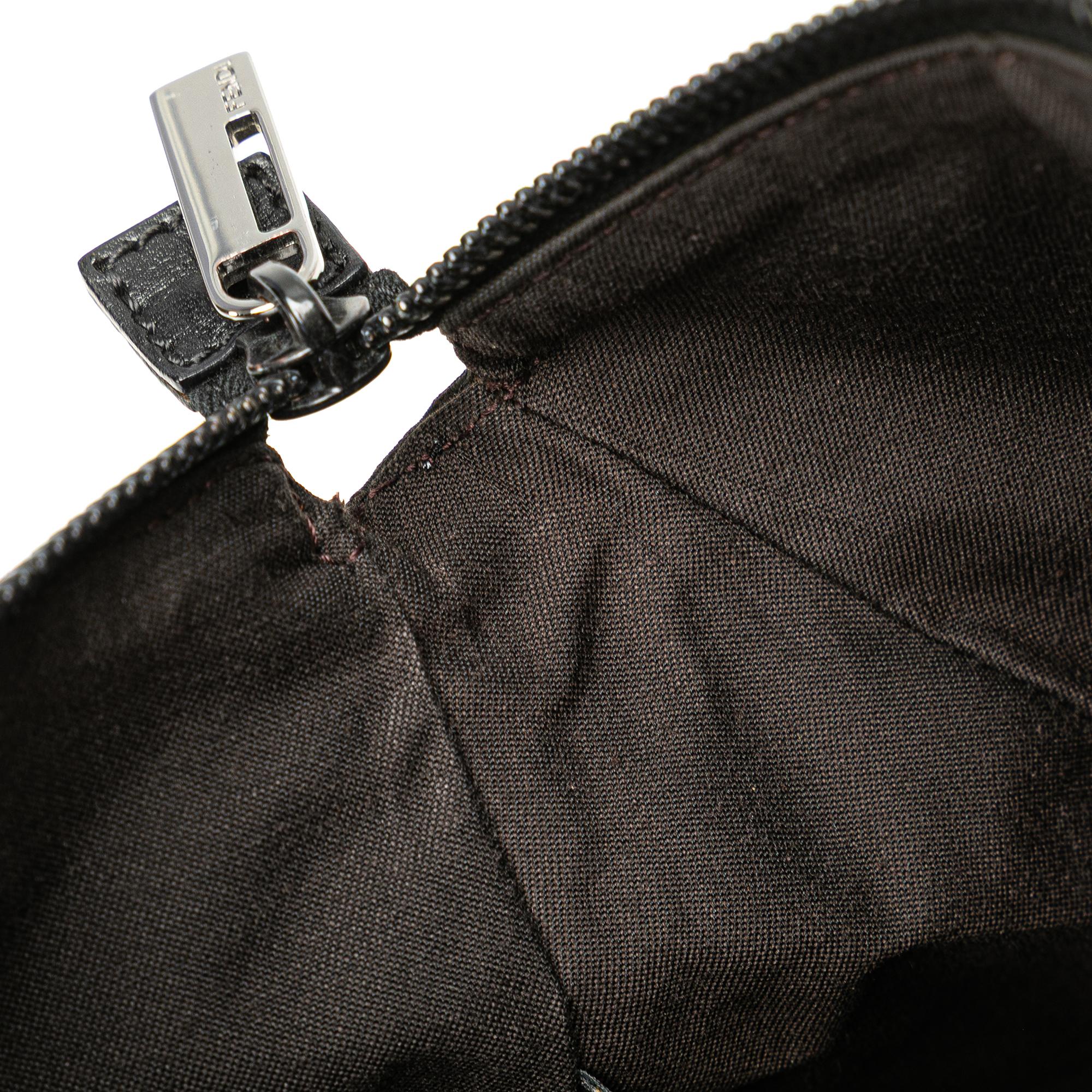 Fendi Zucchino Canvas Pochette