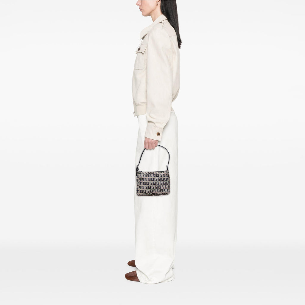Fendi Zucchino Canvas Pochette
