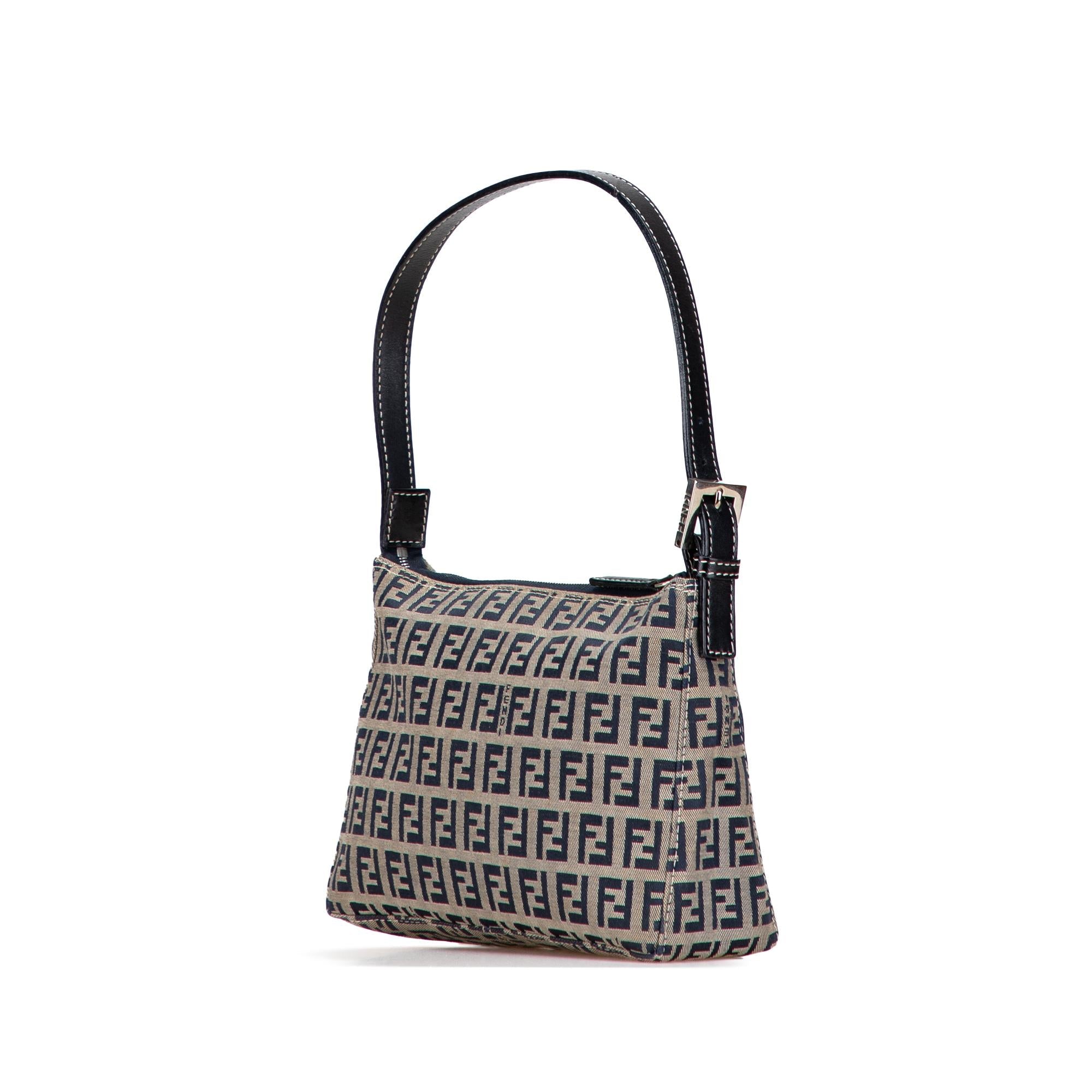 Fendi Zucchino Canvas Pochette