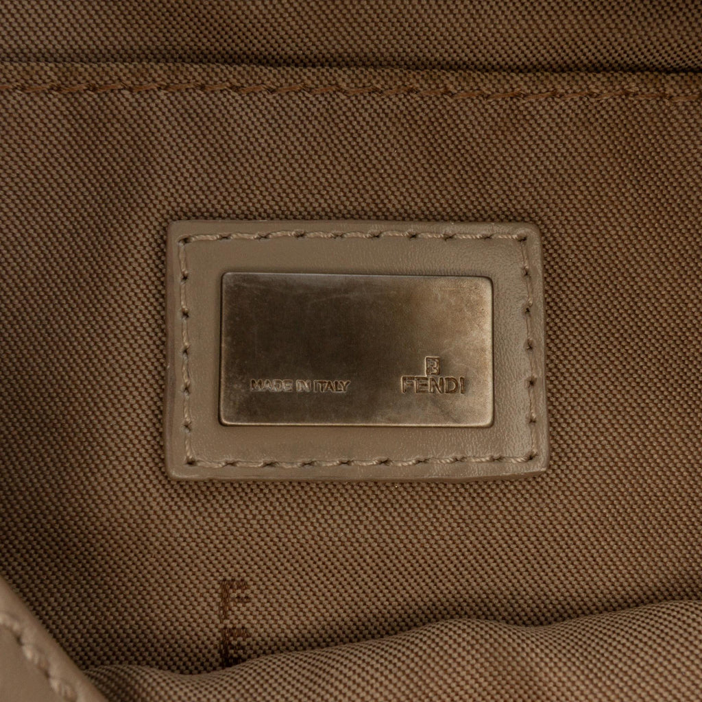 Fendi Zucchino Canvas Pochette