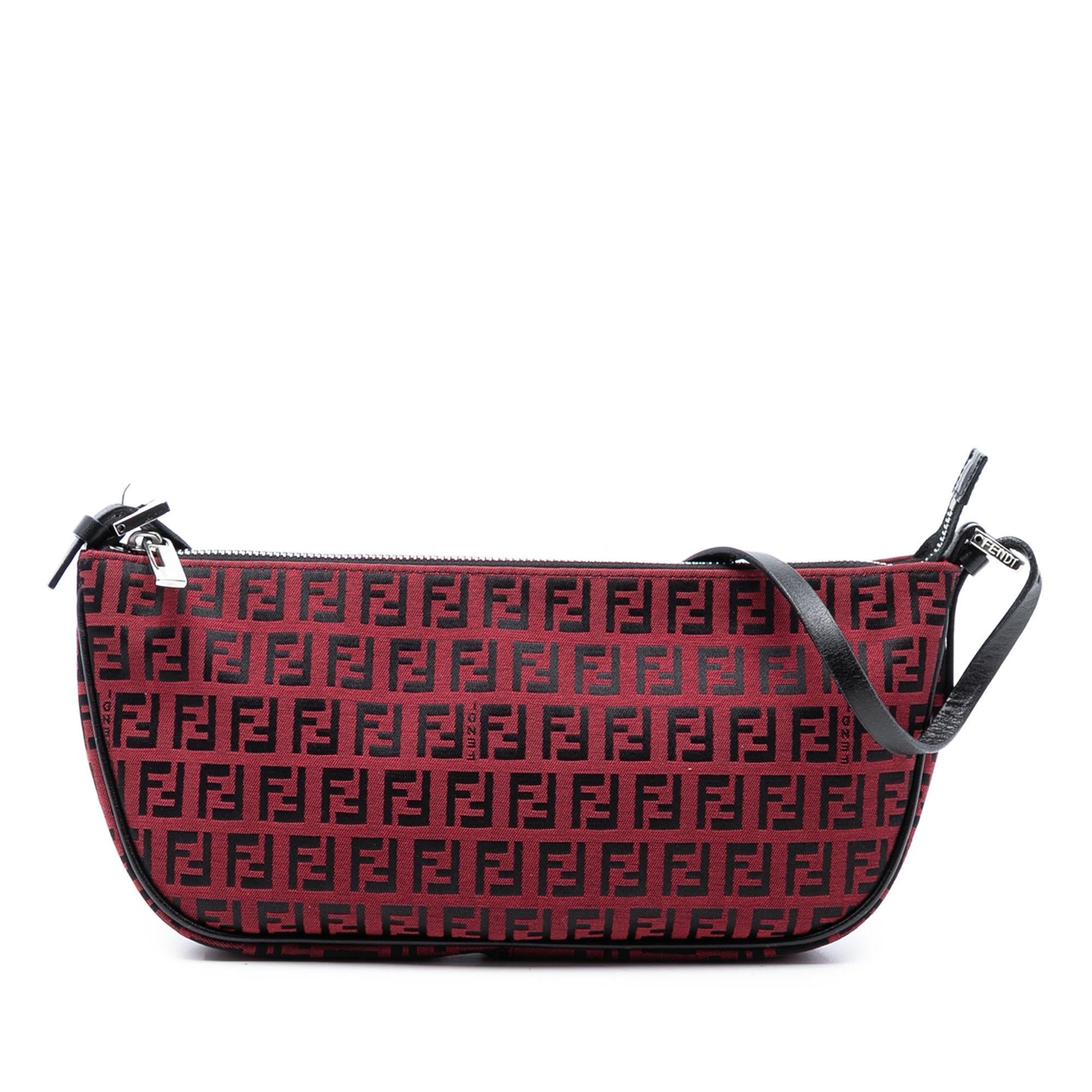 Fendi Zucchino Canvas Pochette