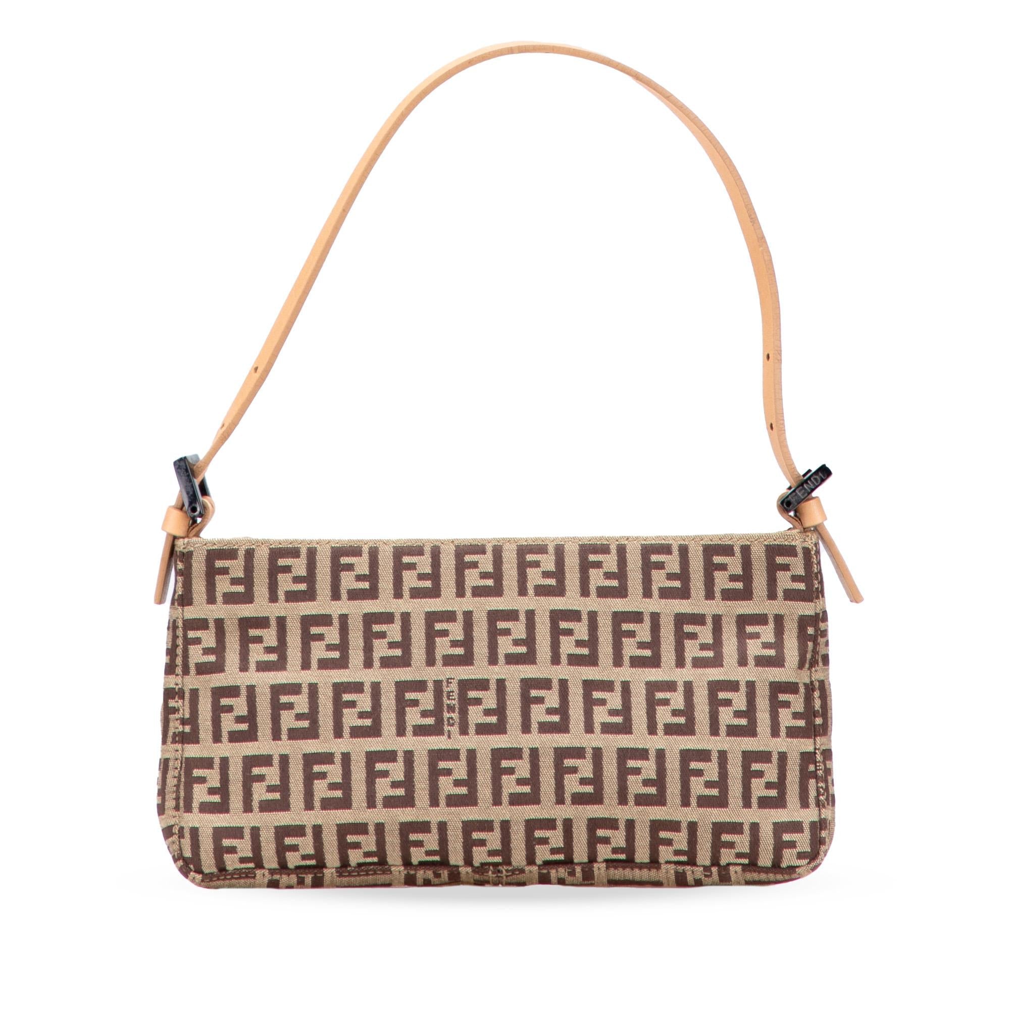 Fendi Zucchino Canvas Pochette