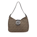 Fendi Zucchino Canvas Shoulder Bag (SHG-Wd0jWV)