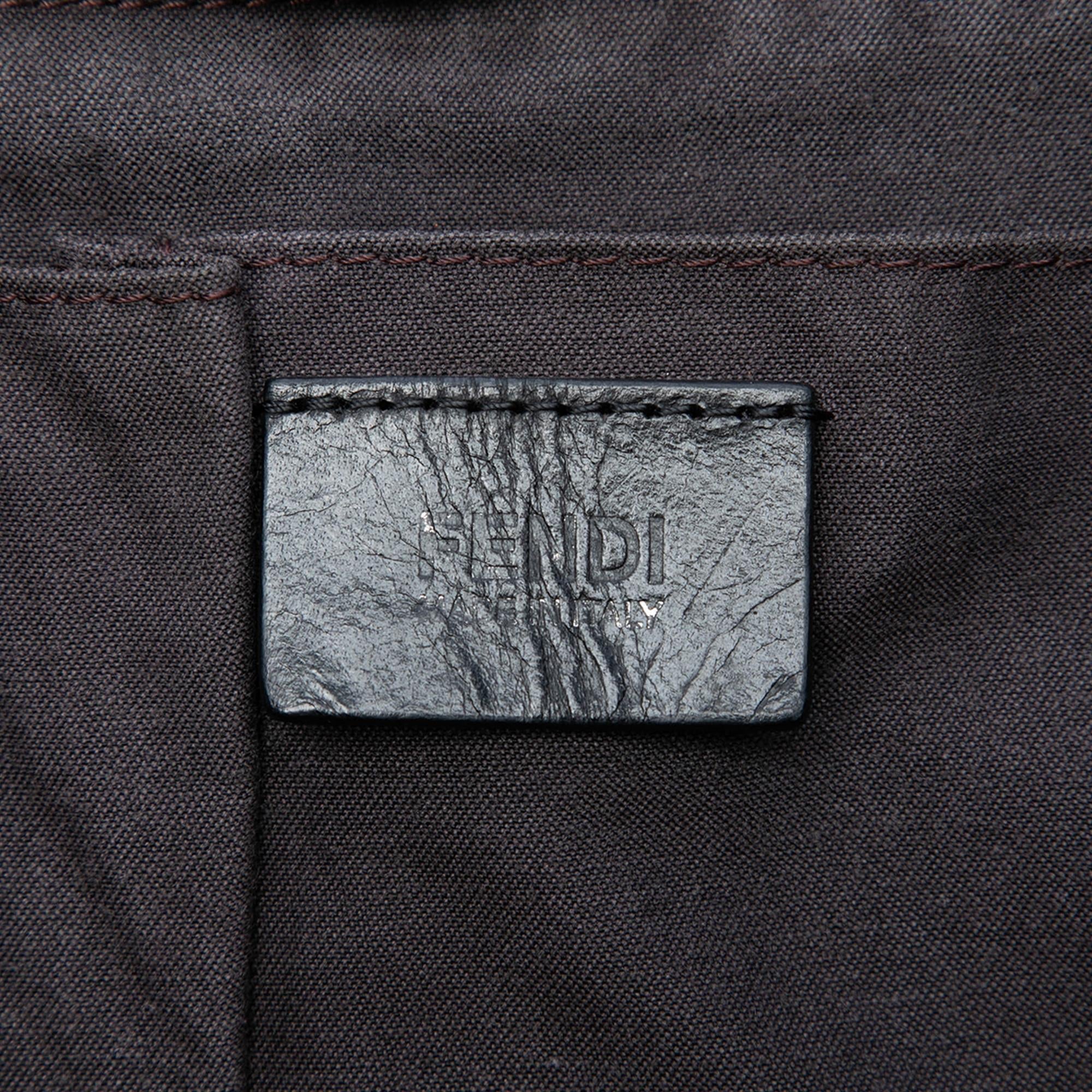 Fendi Zucchino Canvas Superstar Tote