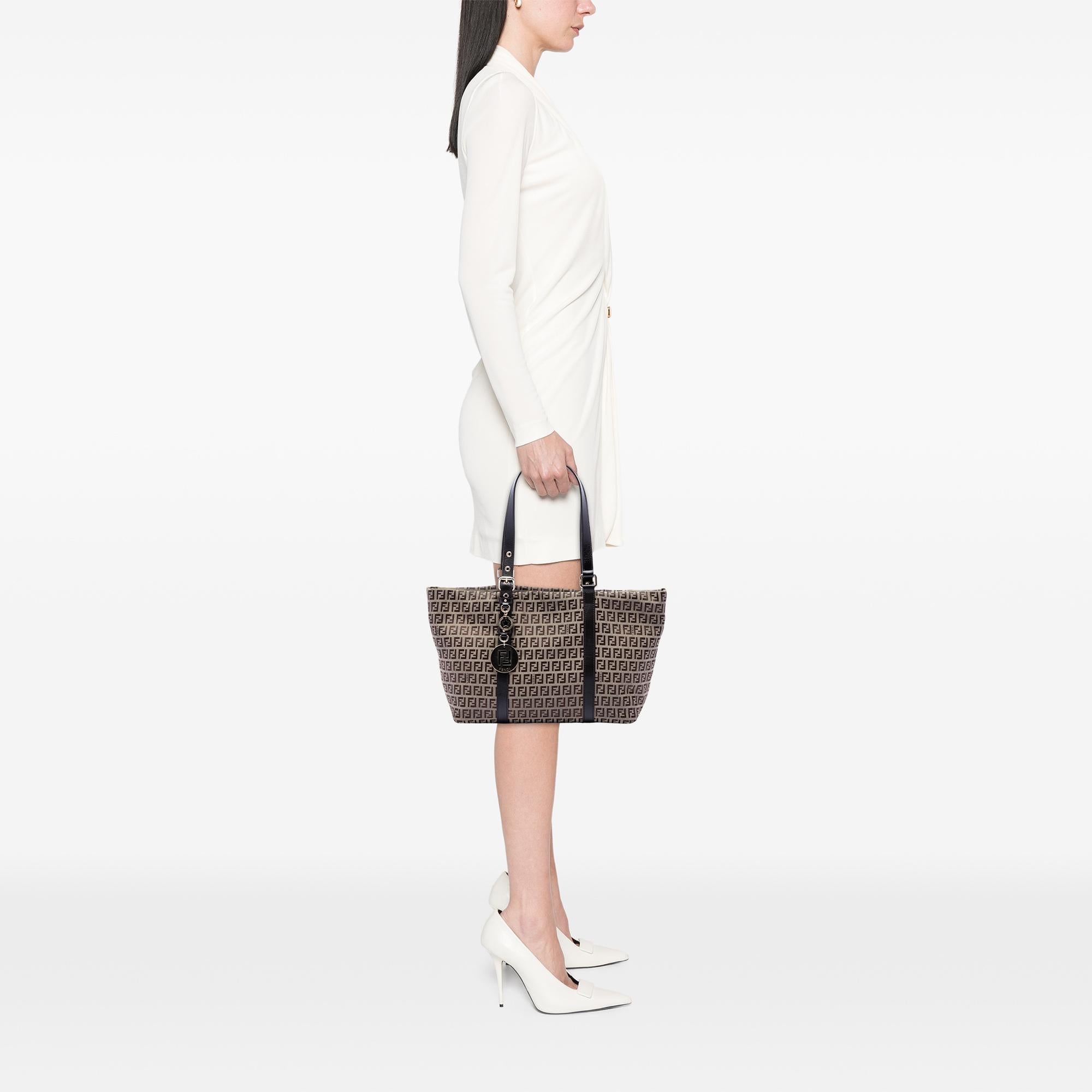 Fendi Zucchino Canvas Superstar Tote