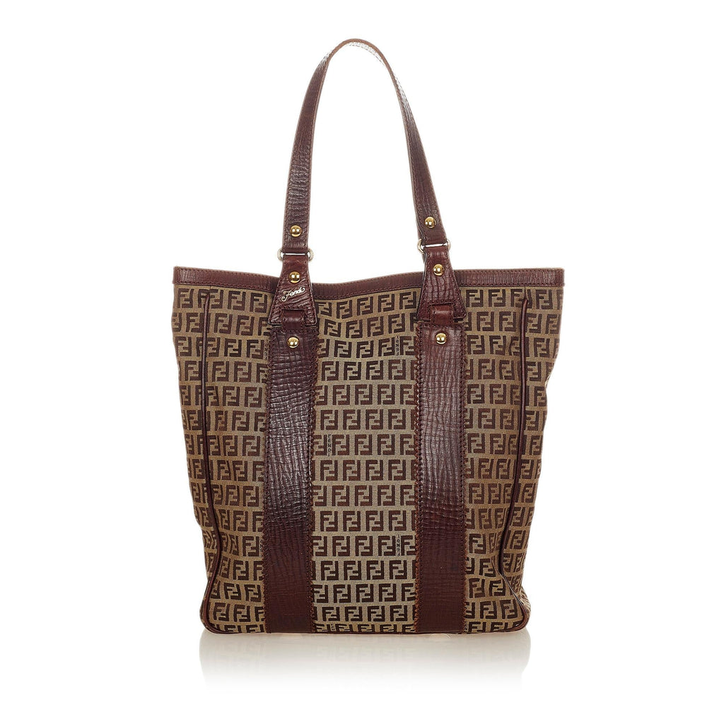 Fendi Zucchino Canvas Tote Bag (SHG-24739)