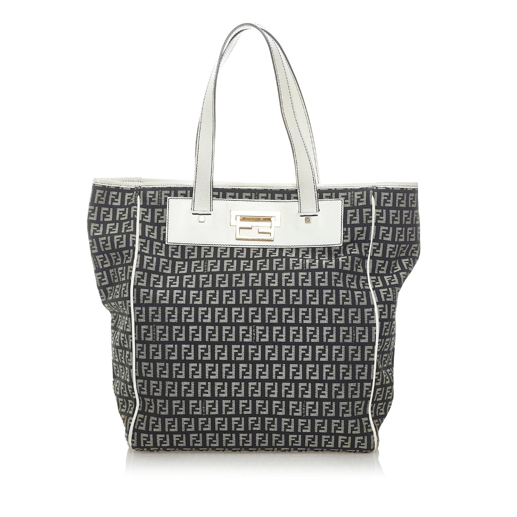 Fendi Zucchino Canvas Tote Bag (SHG-33487)