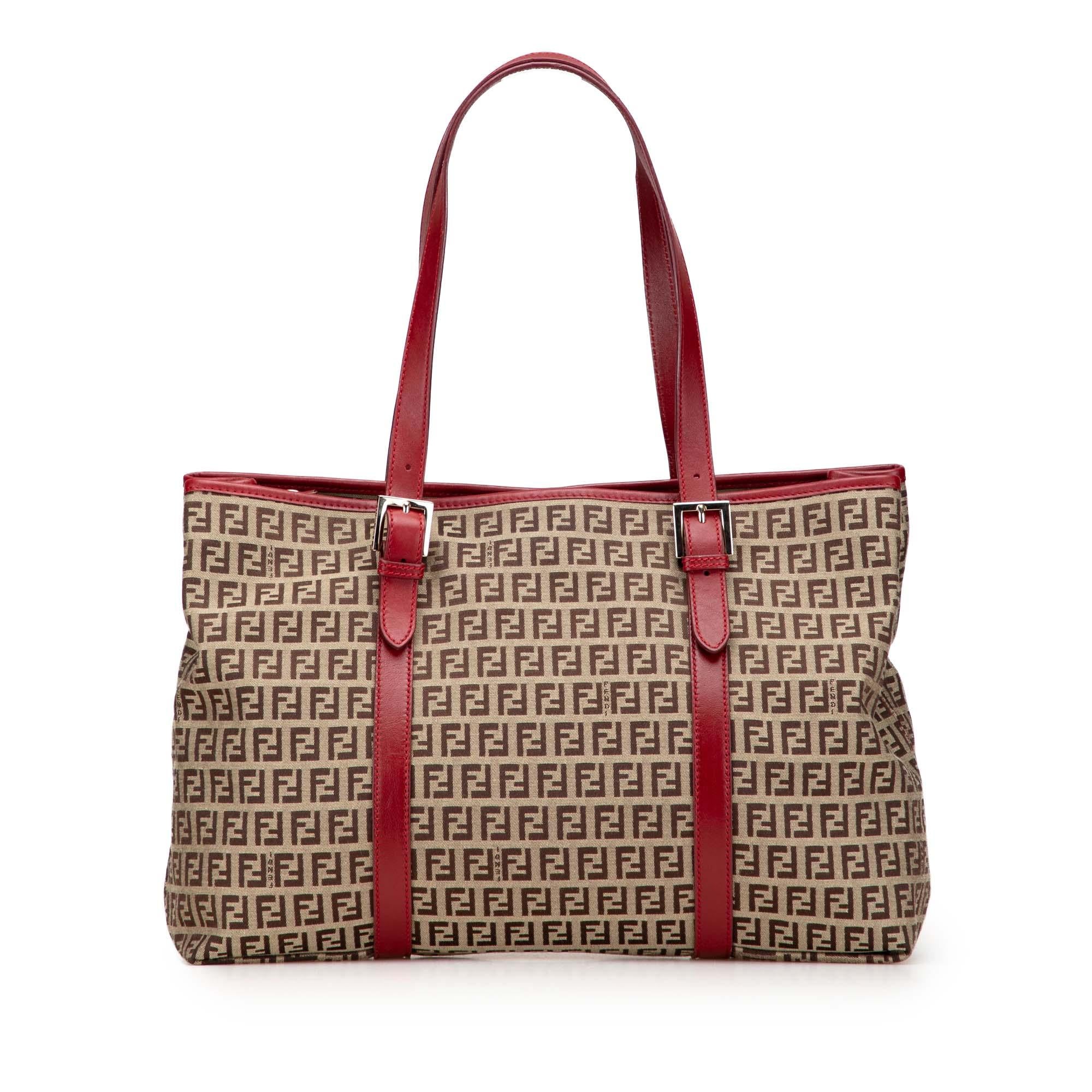Fendi Zucchino Canvas Tote