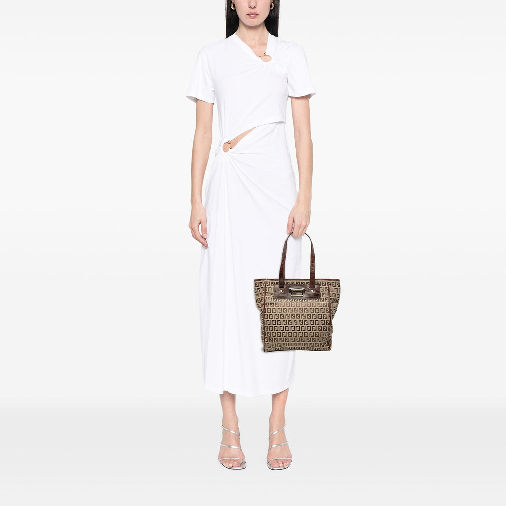 Fendi Zucchino Canvas Tote