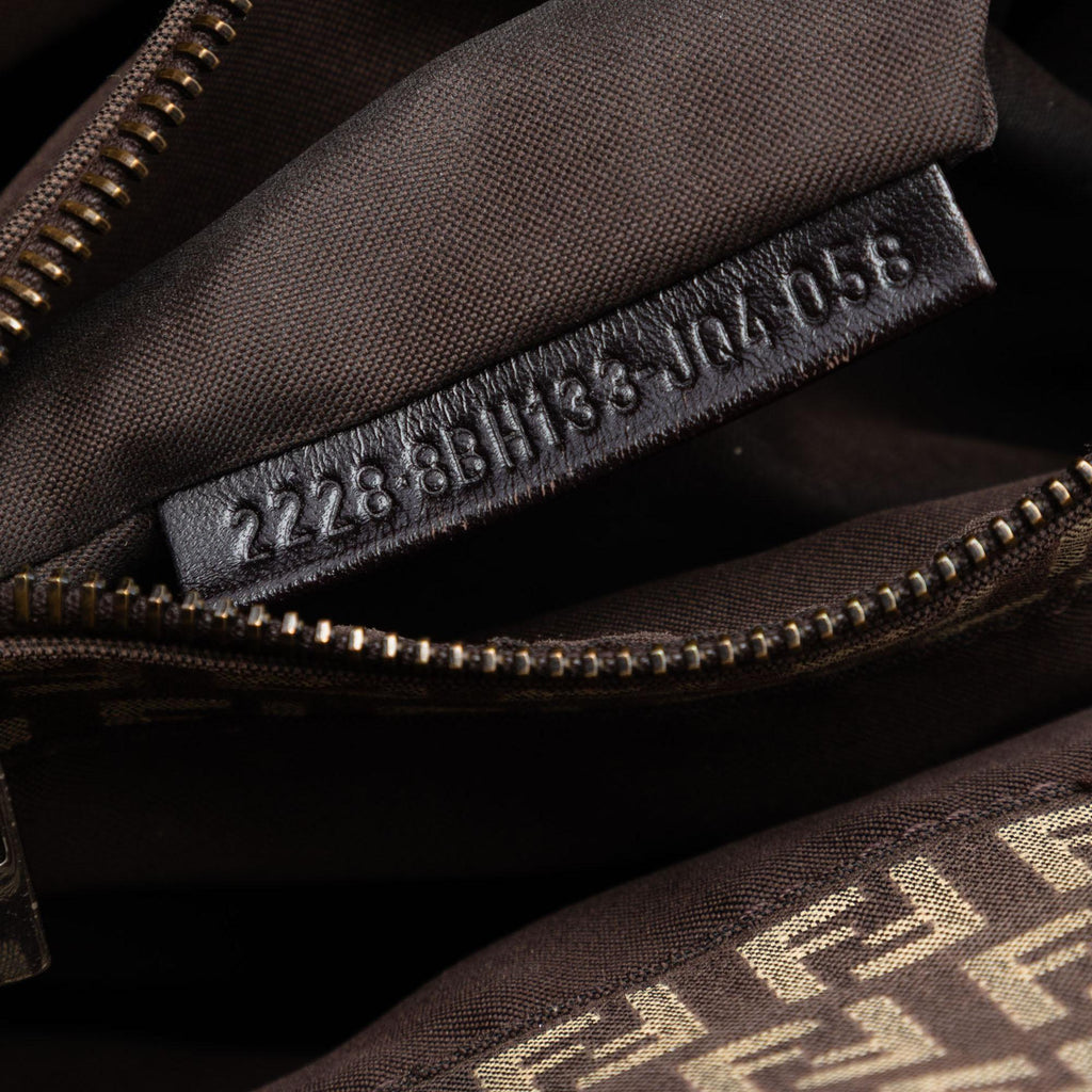 Fendi Zucchino Canvas Tote