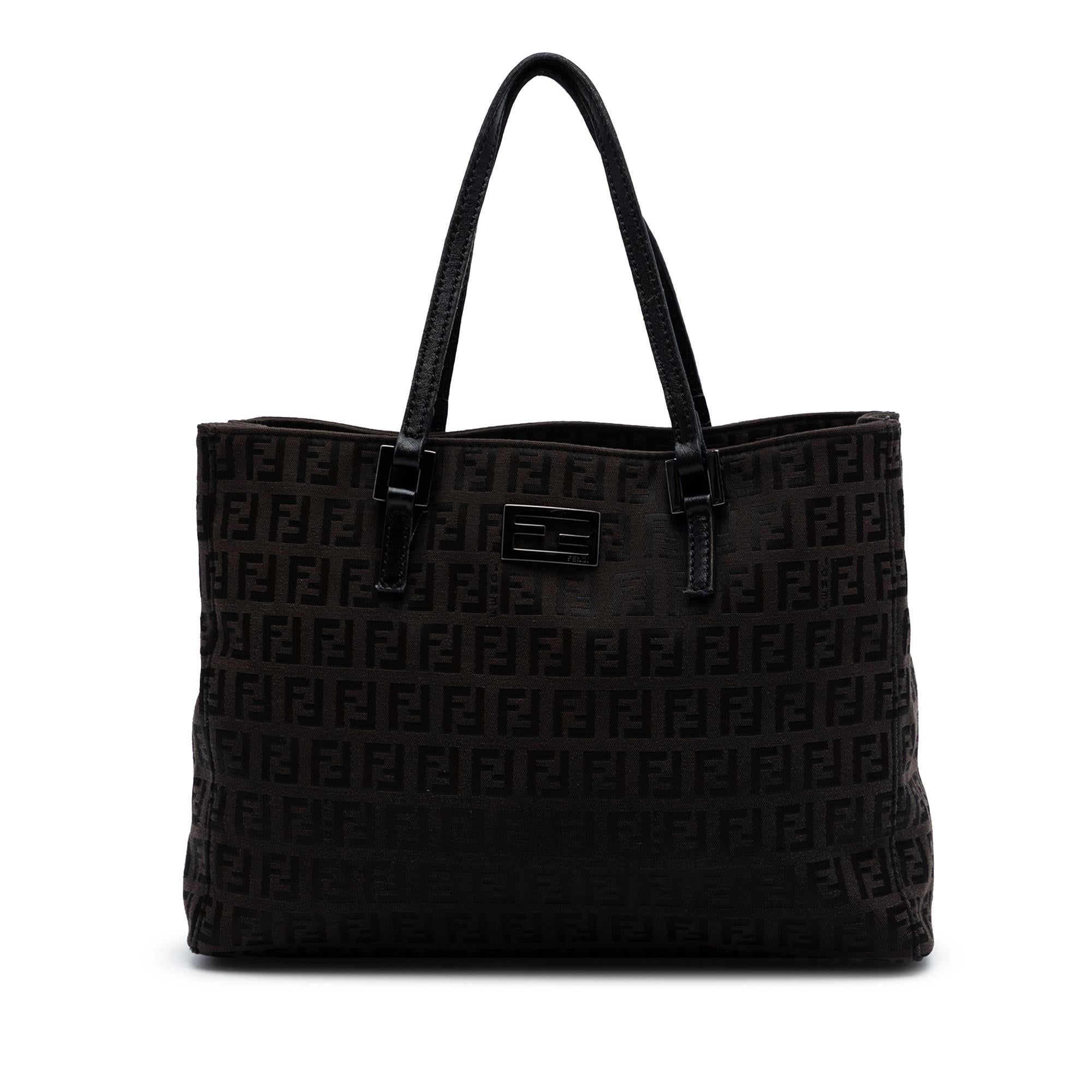 Fendi Zucchino Canvas Tote