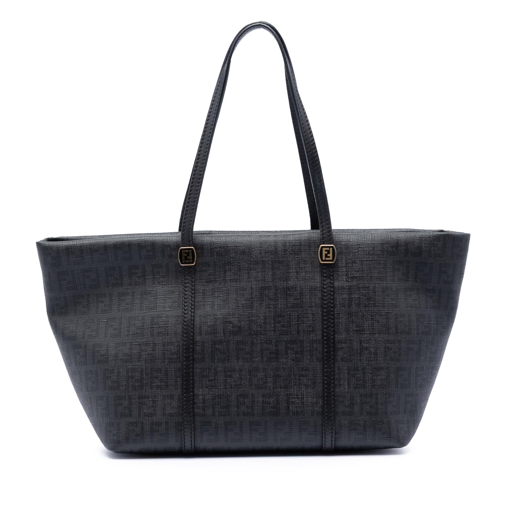 Fendi Zucchino Coated Canvas Tote