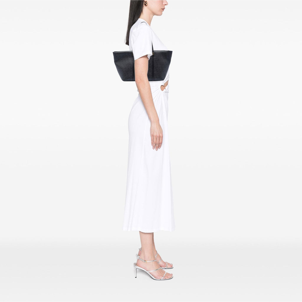 Fendi Zucchino Coated Canvas Tote