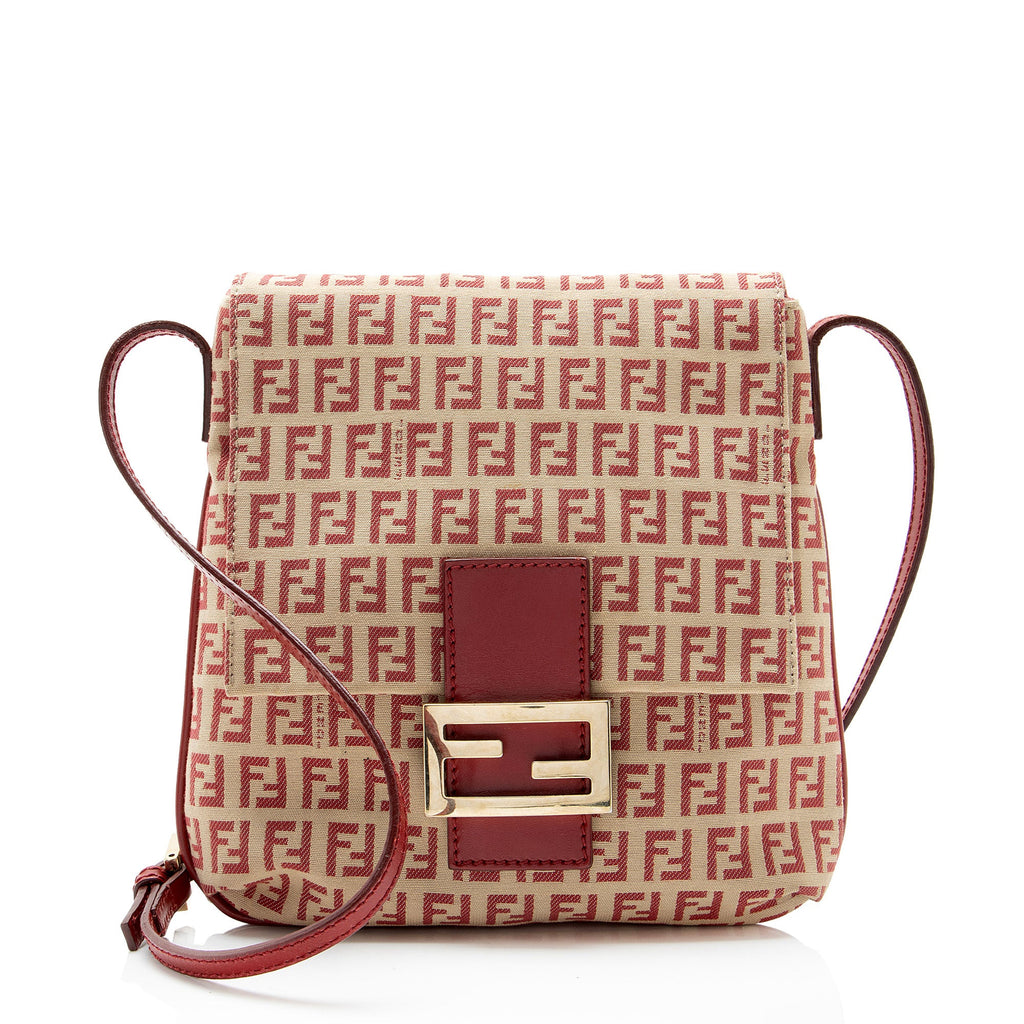 Fendi Zucchino Flap Crossbody
