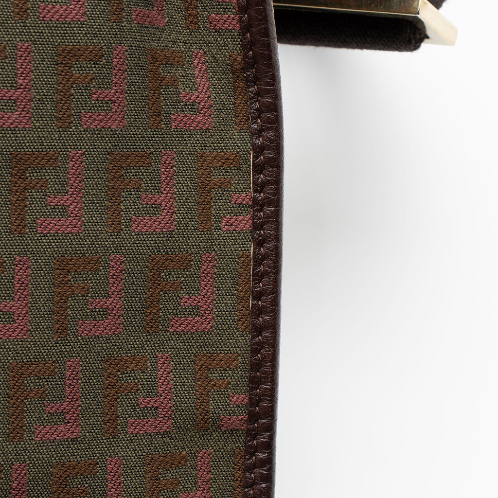 Fendi Zucchino F Charm Messenger