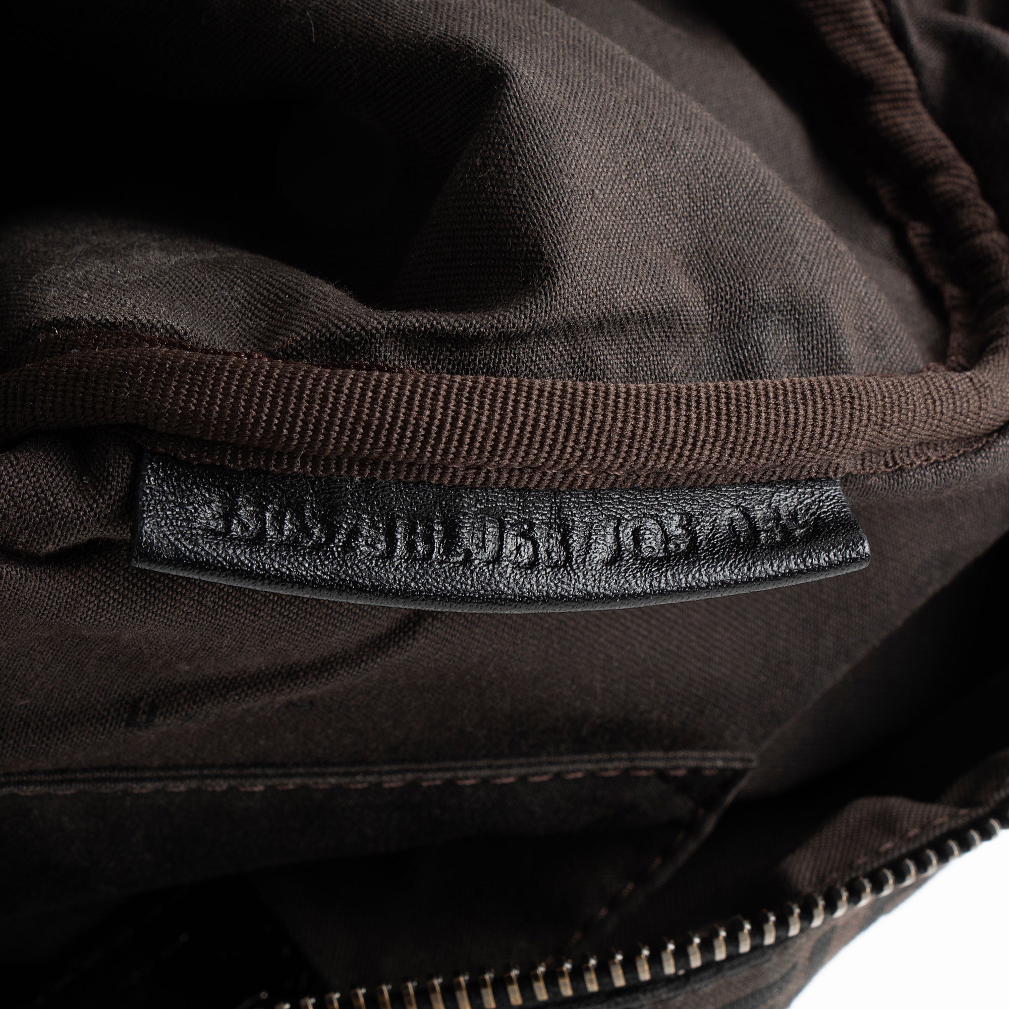 Fendi Zucchino Canvas Forever Small Boston Bag