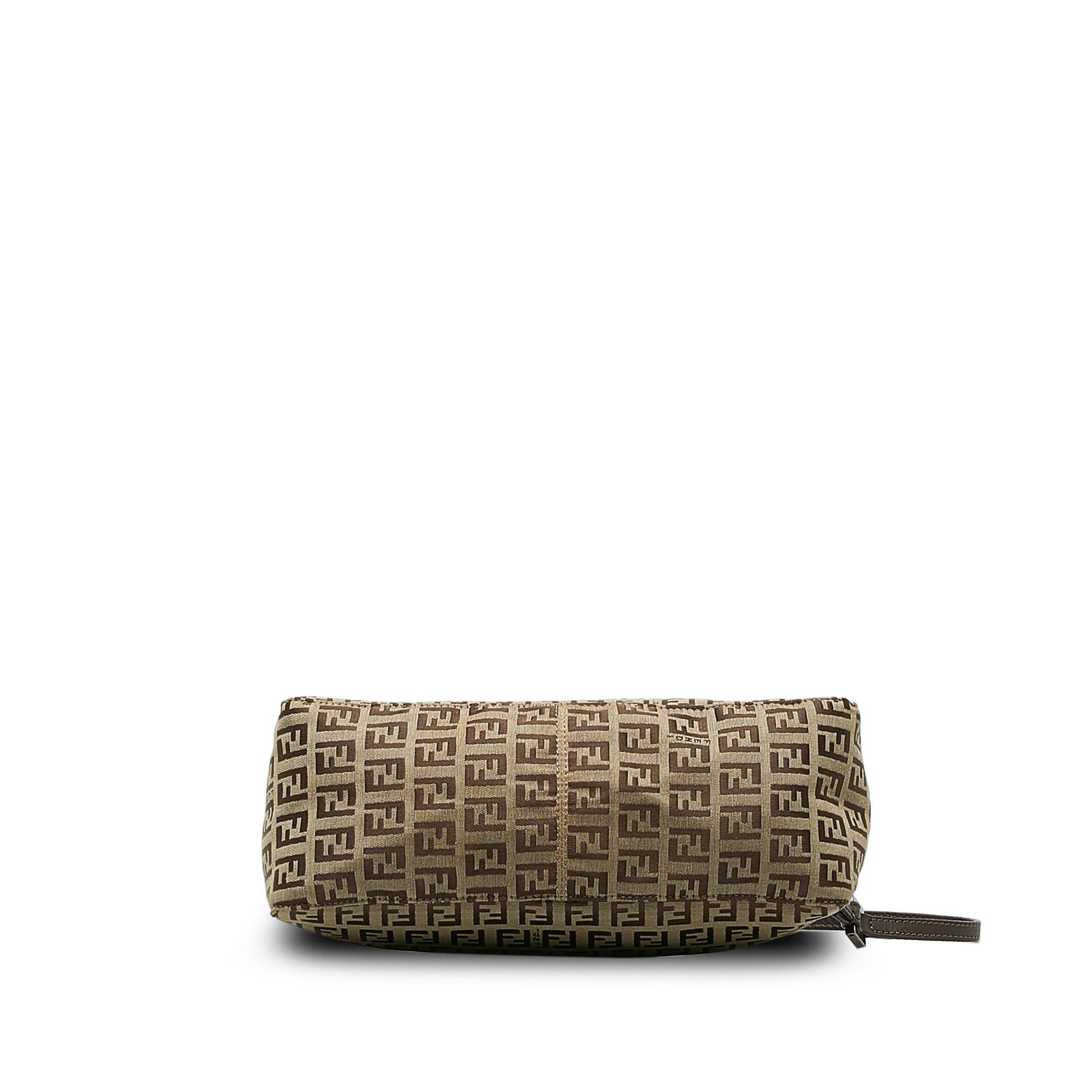 Fendi Zucchino Shoulder Bag (SHG-w7M4RH)
