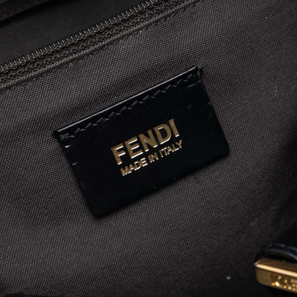 Fendi Zucchino Spalmati Chiusura Tote