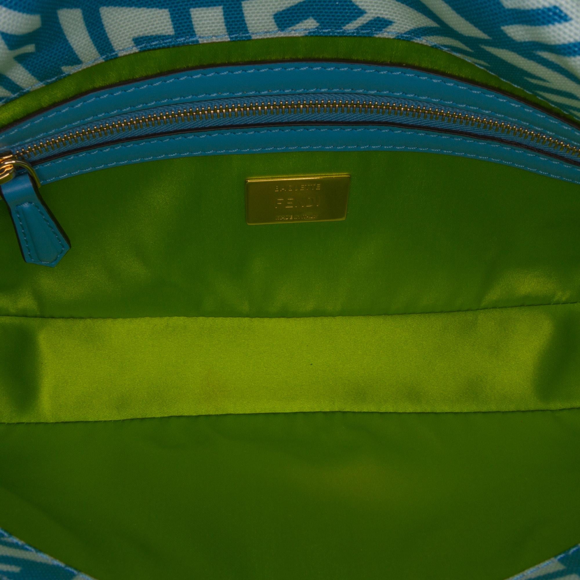 Fendi x Sarah Coleman FF Vertigo Baguette 1997 (SHG-PO54GG)