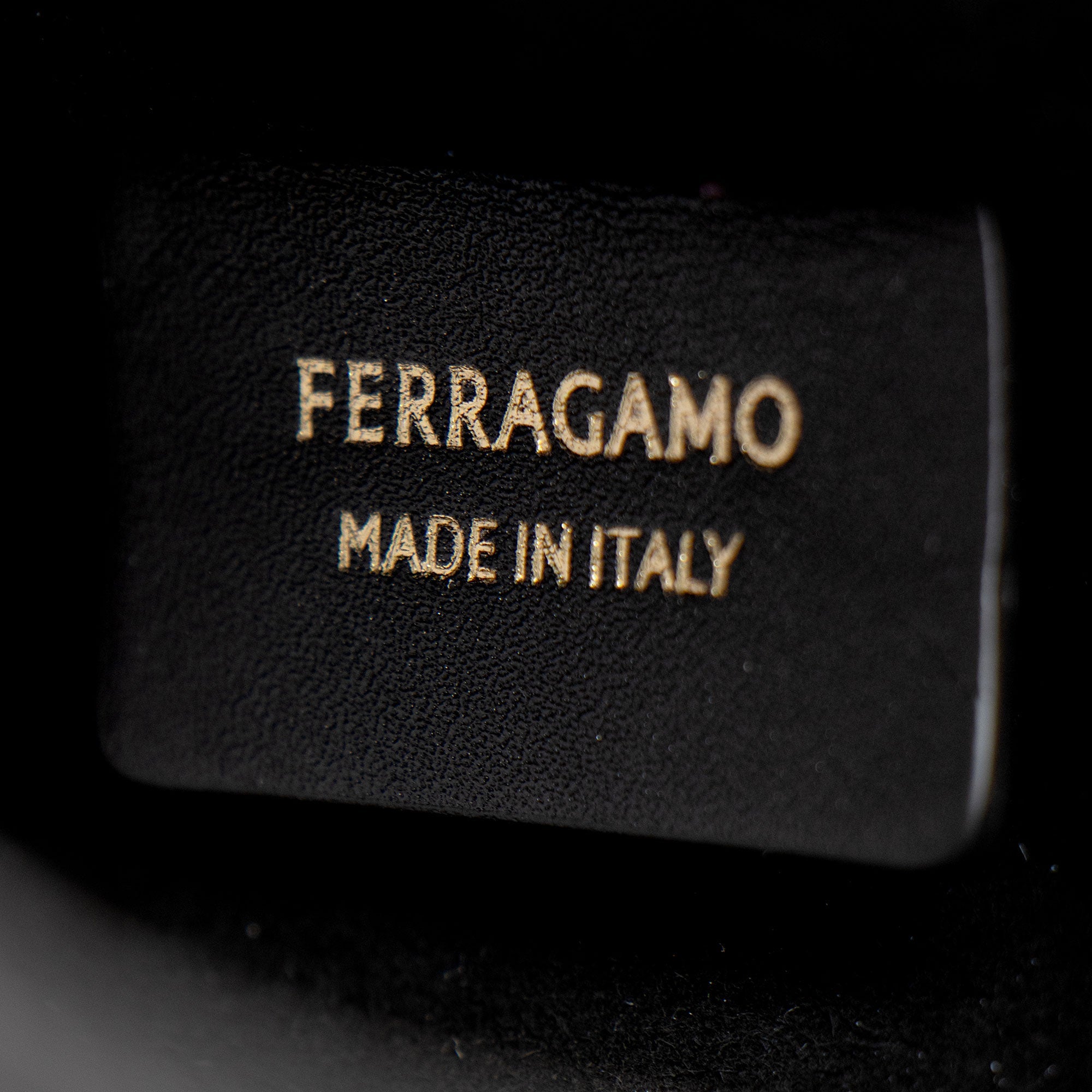 Ferragamo Calfskin Gancini Mini Hobo