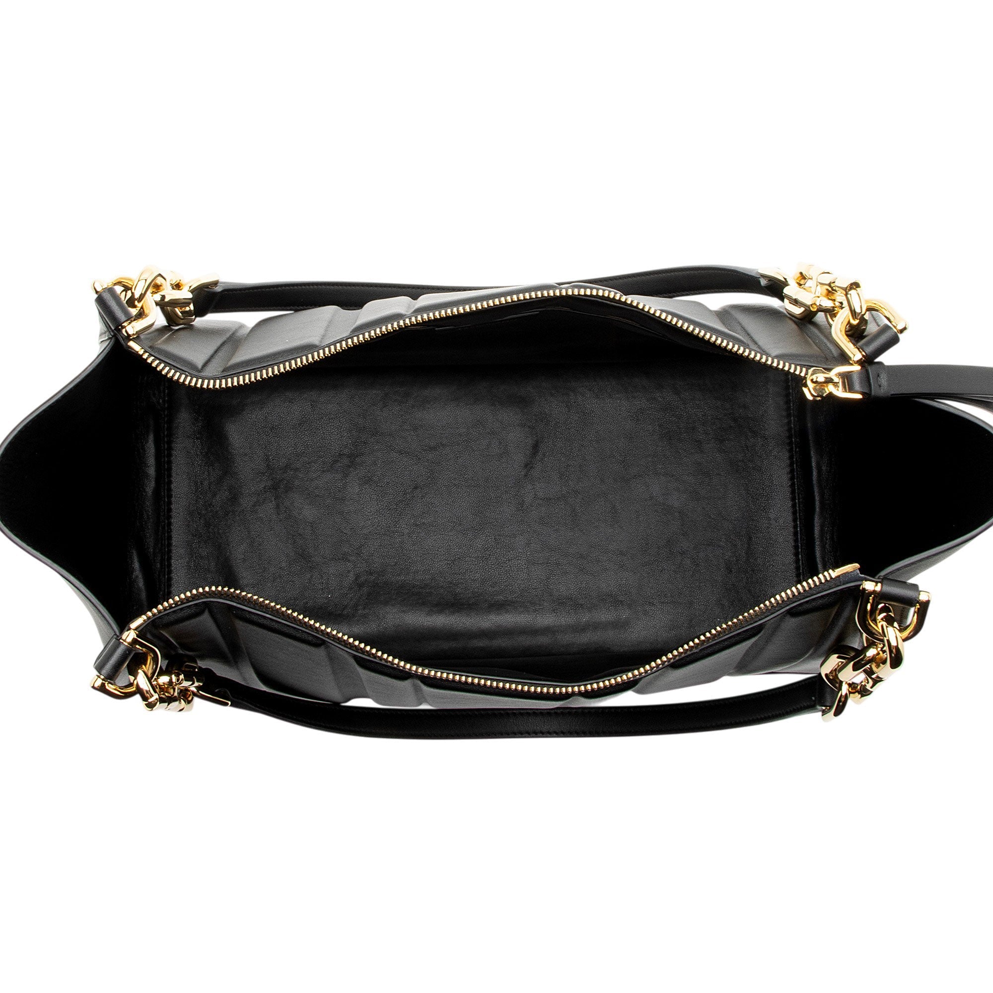Ferragamo Calfskin Panelled Design Tote