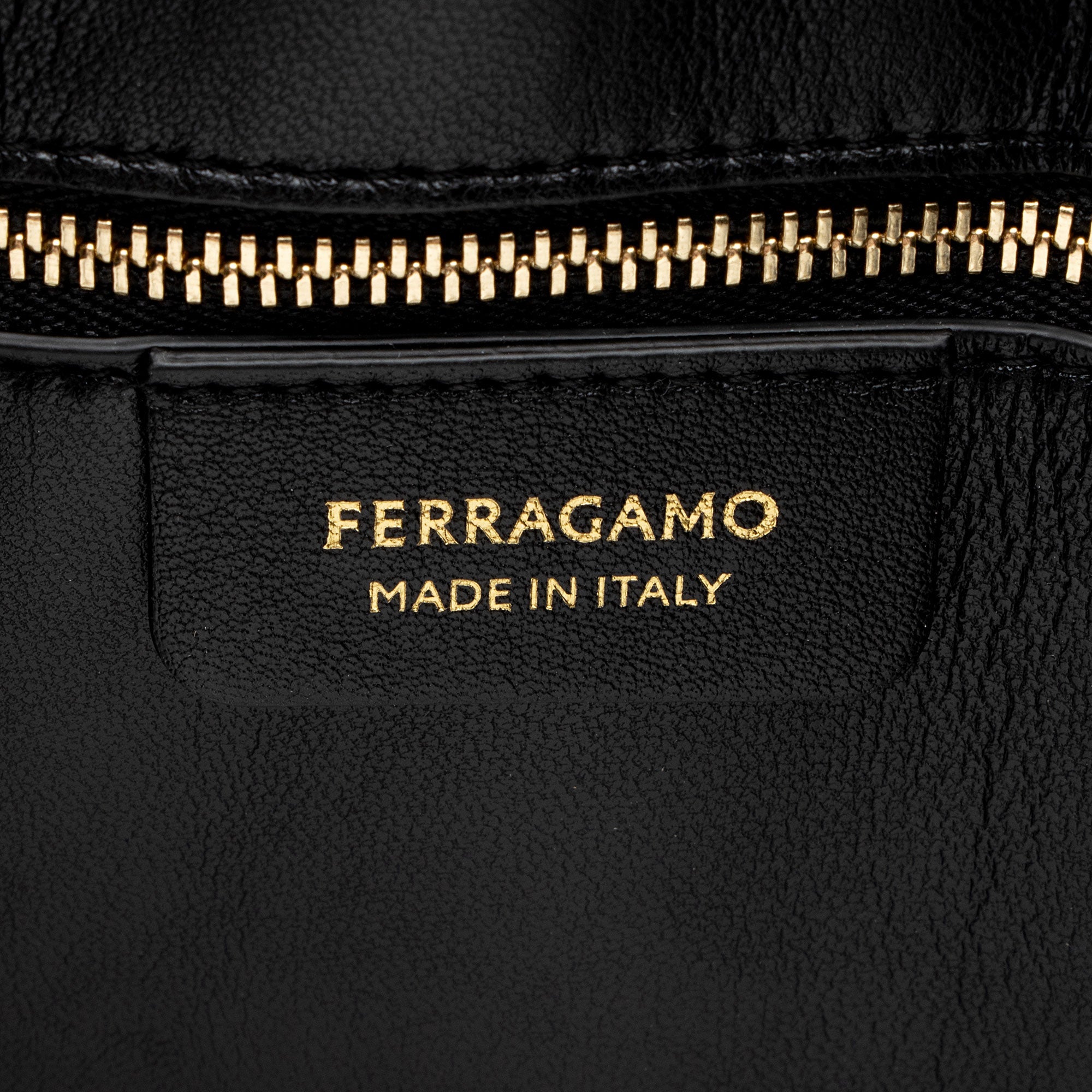 Ferragamo Calfskin Panelled Design Tote